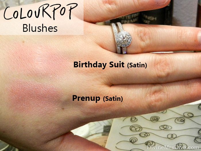 Makeup Stash New Colourpop Lip Sheers and Blush Swatches Discourse